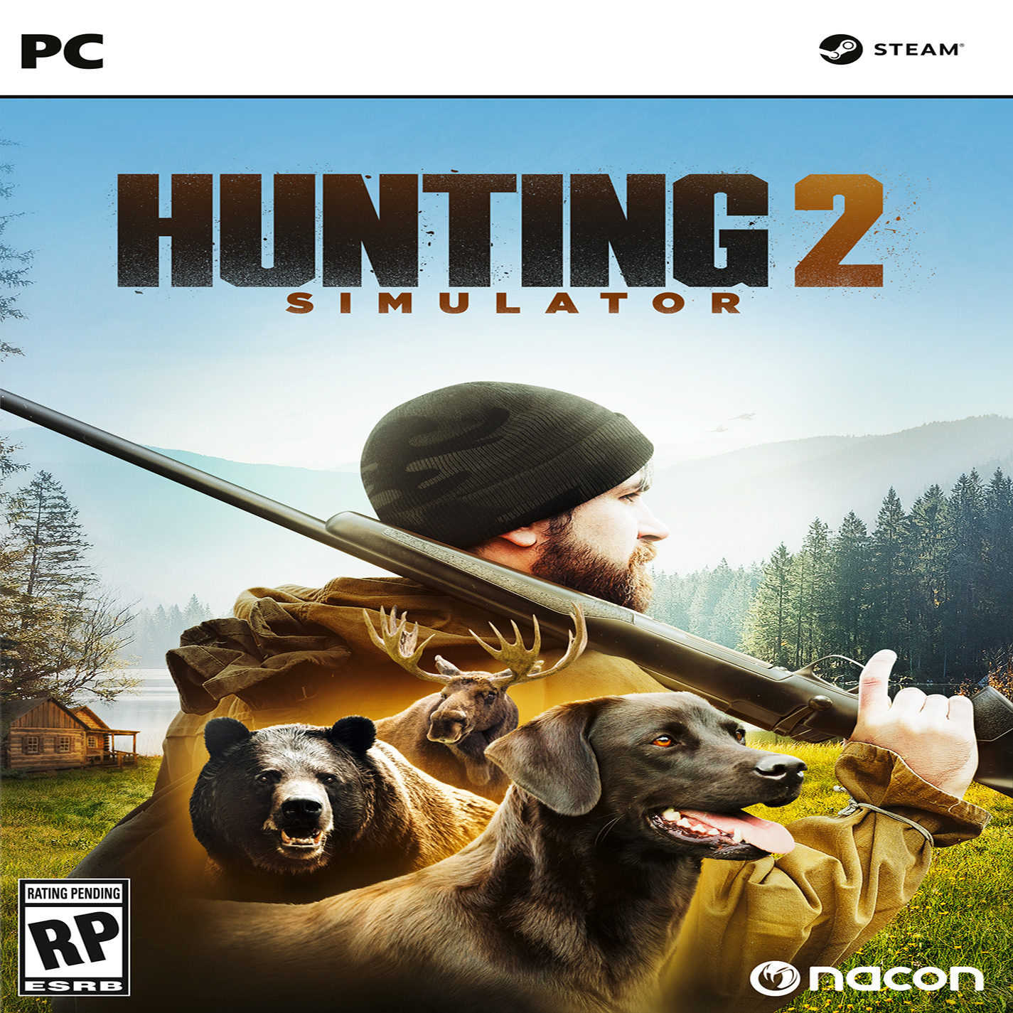 Hunting Simulator 2 - pedn CD obal