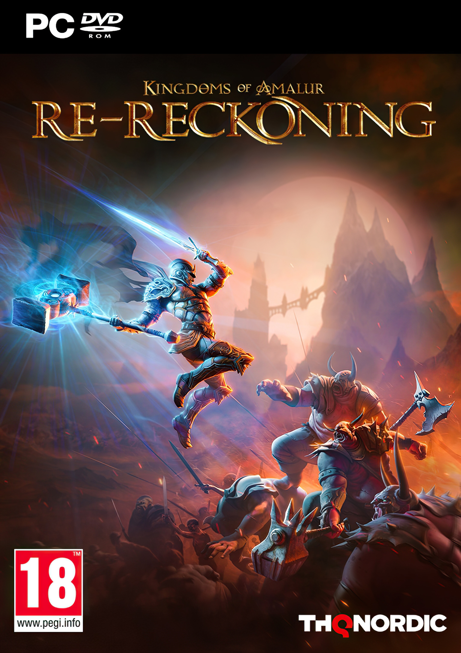 Kingdoms of Amalur: Re-Reckoning - pedn DVD obal