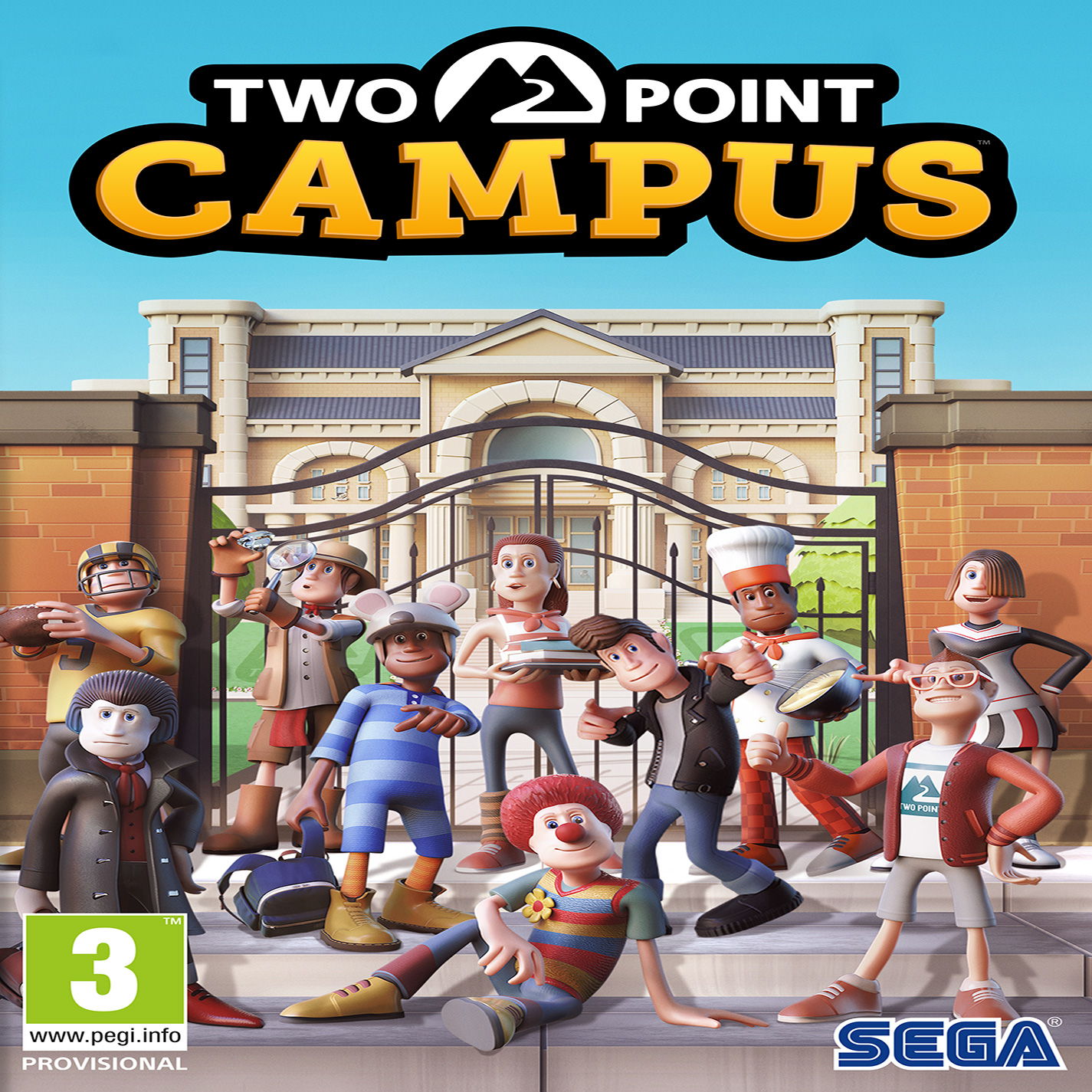 Two Point Campus - pedn CD obal