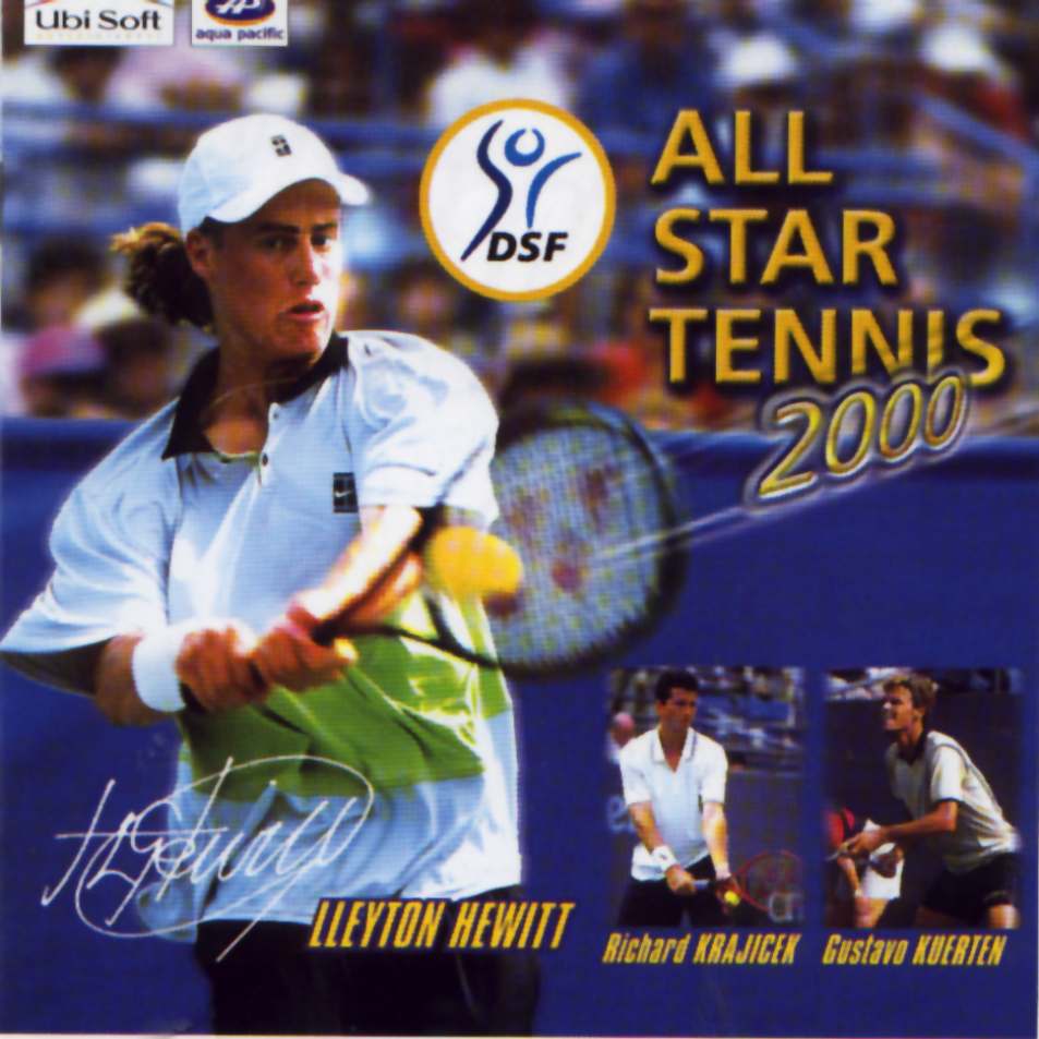 All Star Tennis 2000 - pedn CD obal