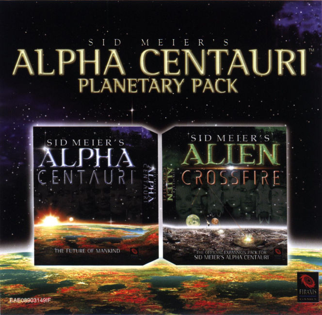 Alpha Centauri: Planetary Pack - pedn CD obal