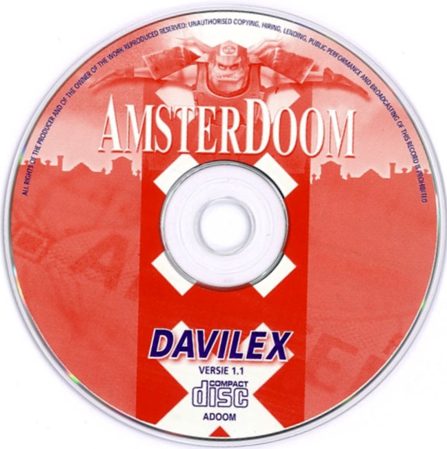 Amsterdoom - CD obal