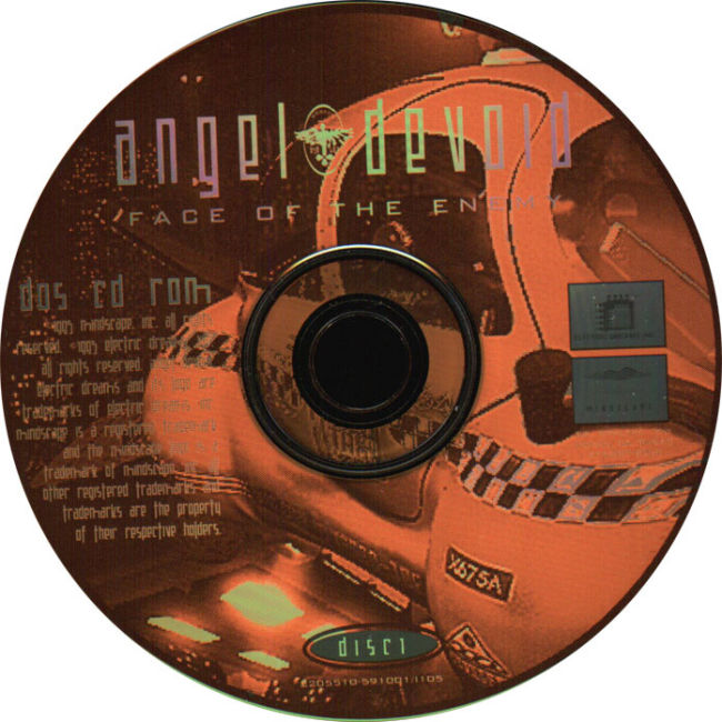 Angel Devoid: Face of the Enemy - CD obal