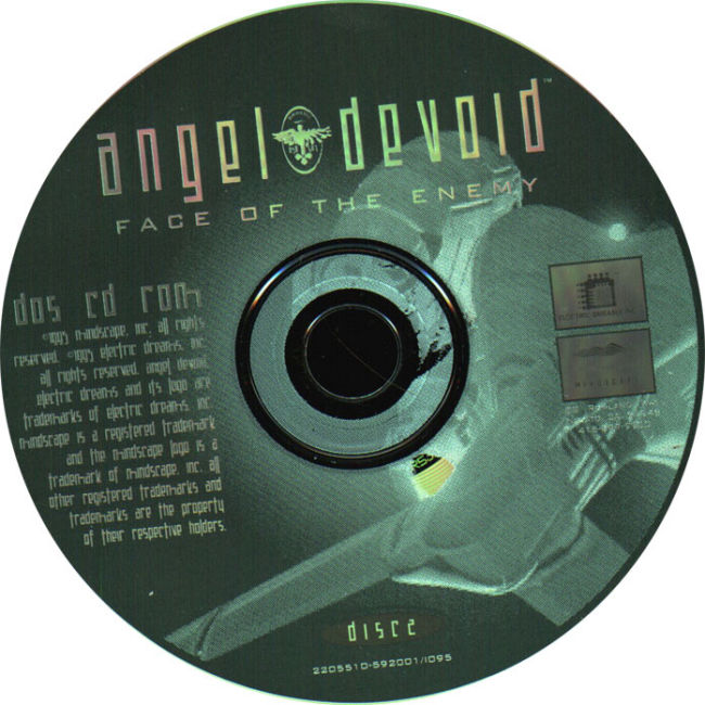 Angel Devoid: Face of the Enemy - CD obal 2