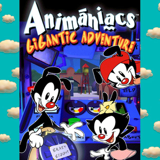 Animaniacs Gigantic Adventure - pedn CD obal