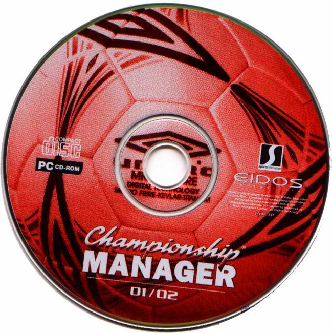 Championship Manager Season 01/02 - CD obal