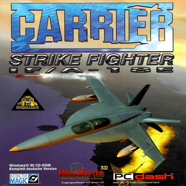 Carrier: Strike Force iF/A-18E - pedn CD obal