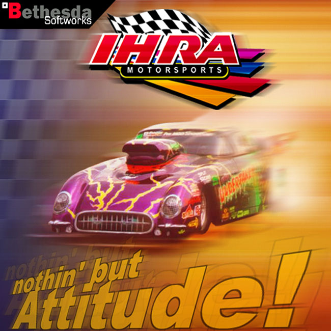 IHRA Drag Racing - pedn CD obal