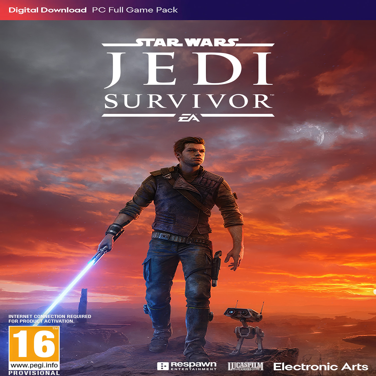 Star Wars Jedi: Survivor - pedn CD obal