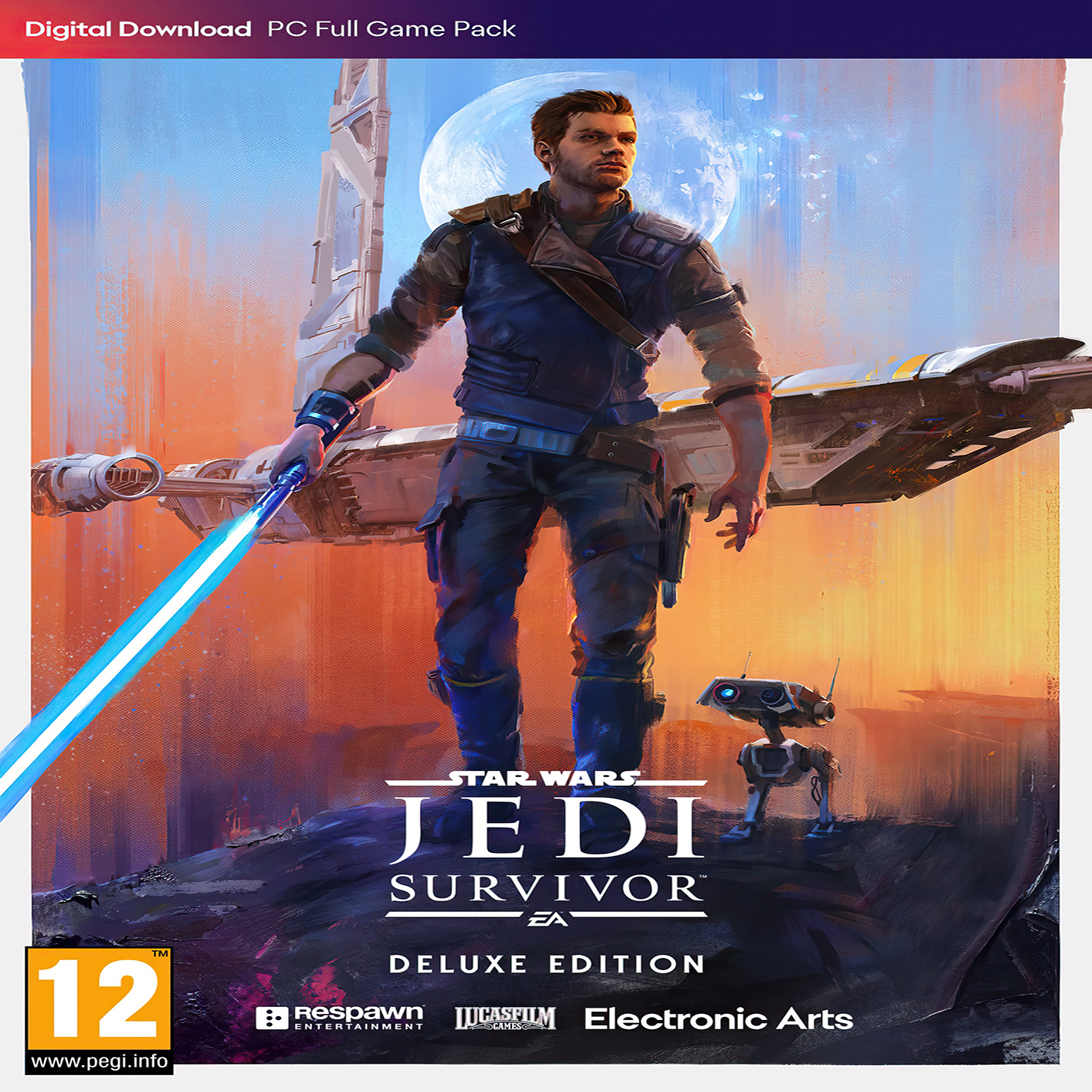 Star Wars Jedi: Survivor - pedn CD obal 2