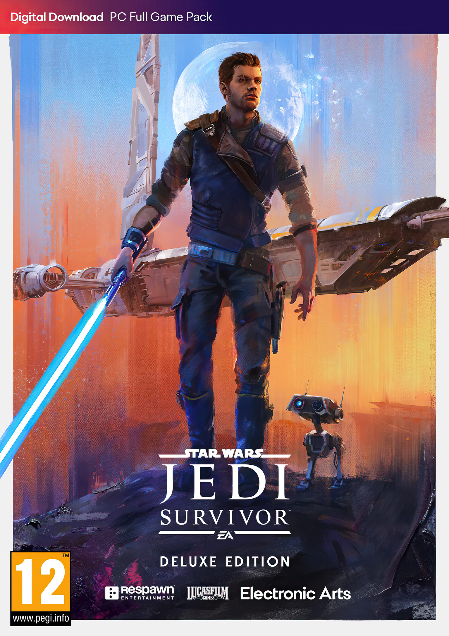Star Wars Jedi: Survivor - pedn DVD obal 2