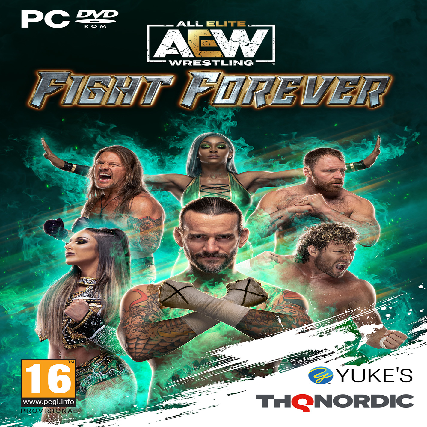 AEW: Fight Forever - pedn CD obal