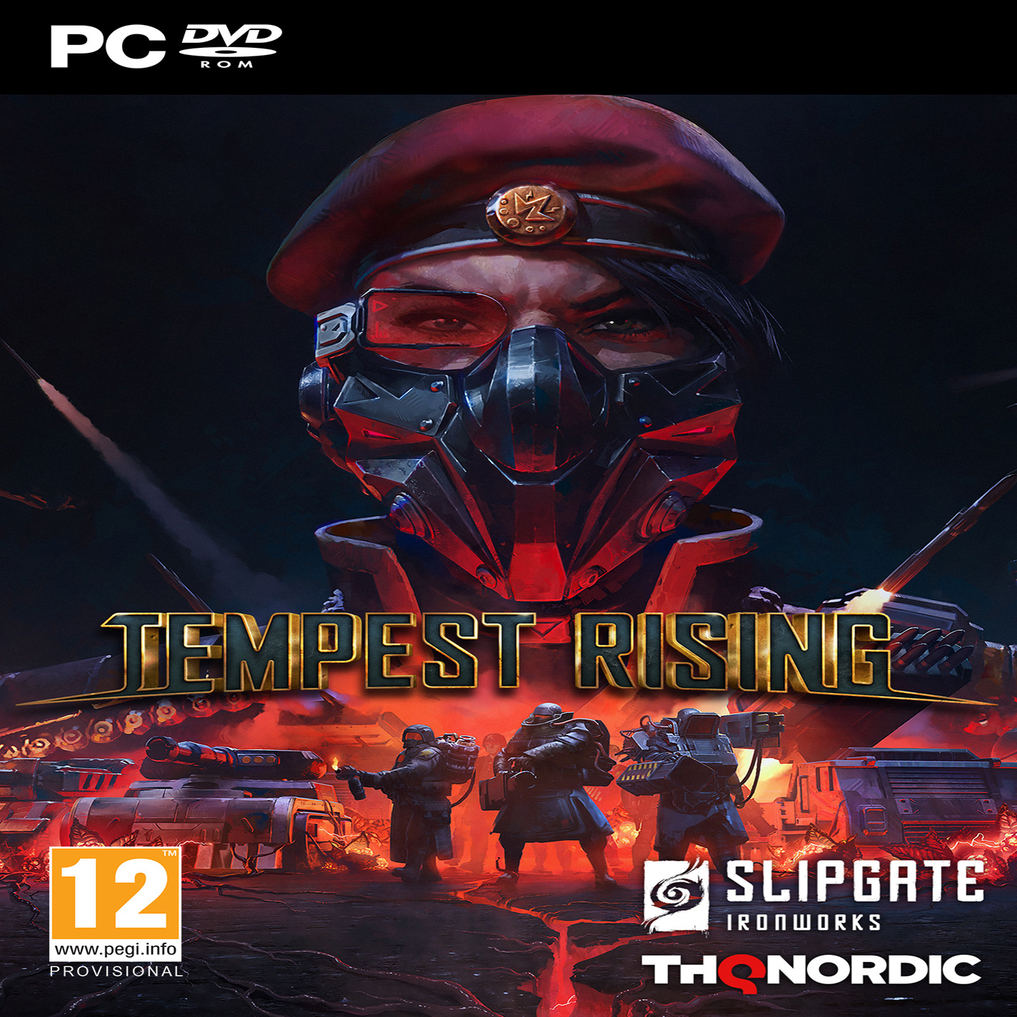 Tempest Rising - pedn CD obal