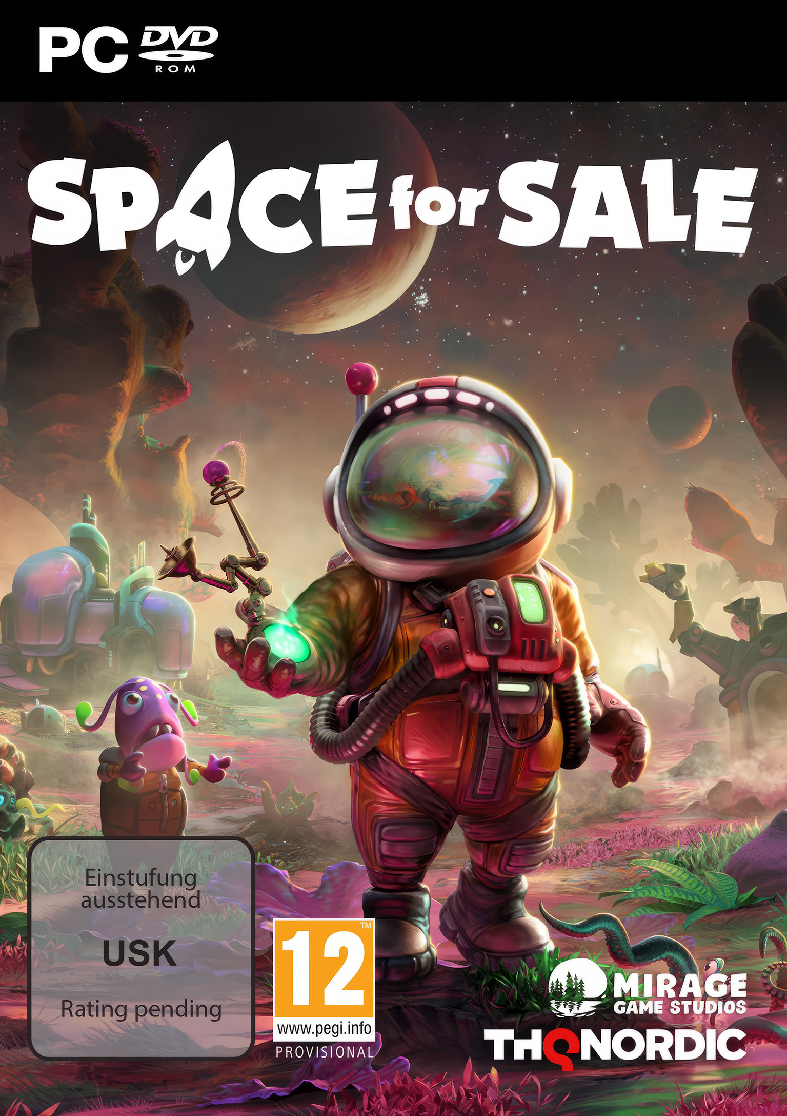 Space for Sale - pedn DVD obal