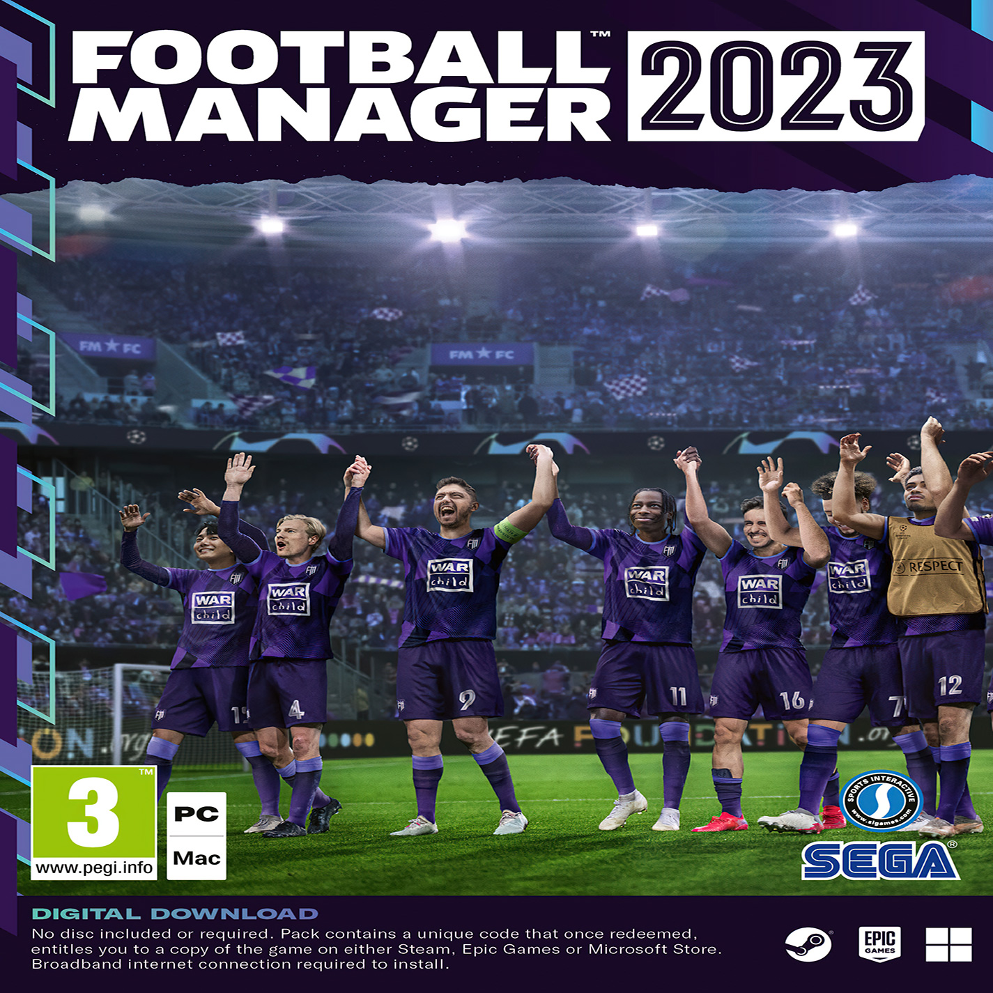 Football Manager 2023 - pedn CD obal