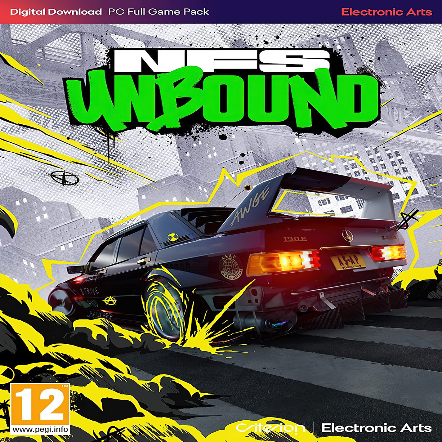Need for Speed: Unbound - pedn CD obal