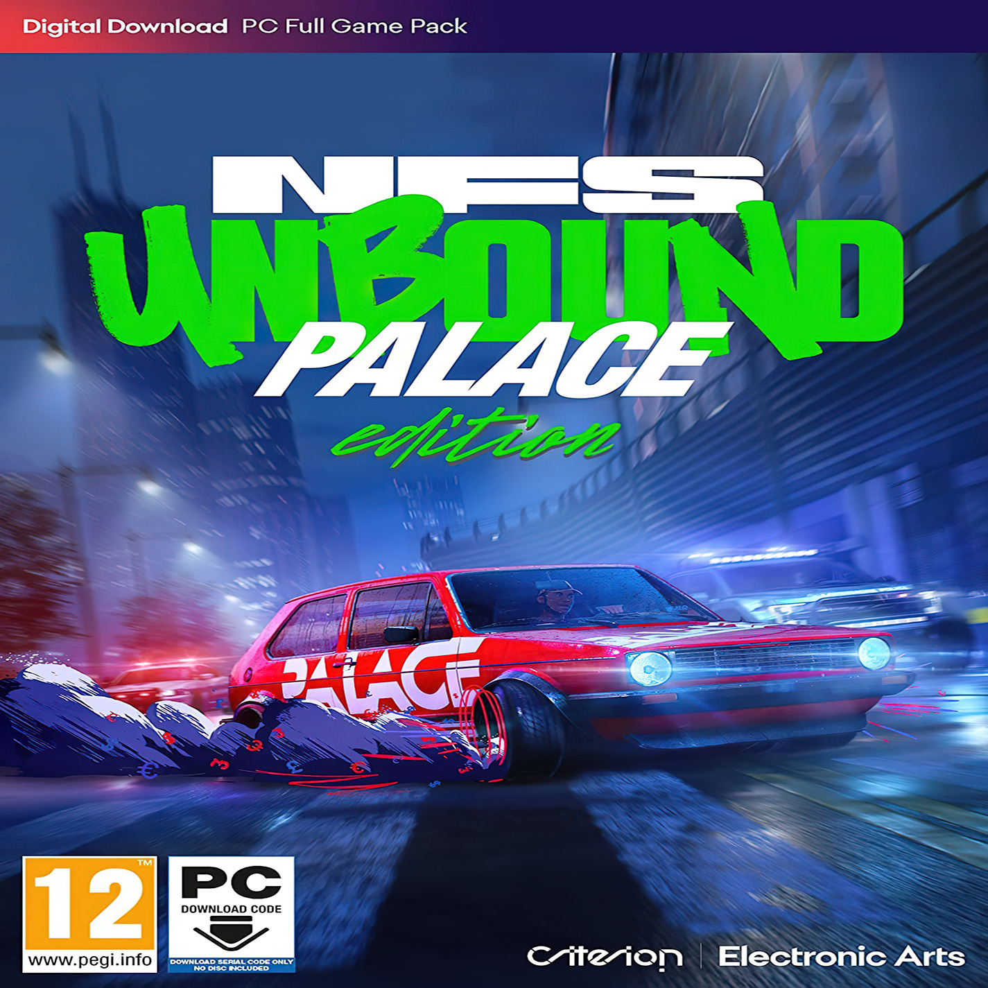 Need for Speed: Unbound - pedn CD obal 2