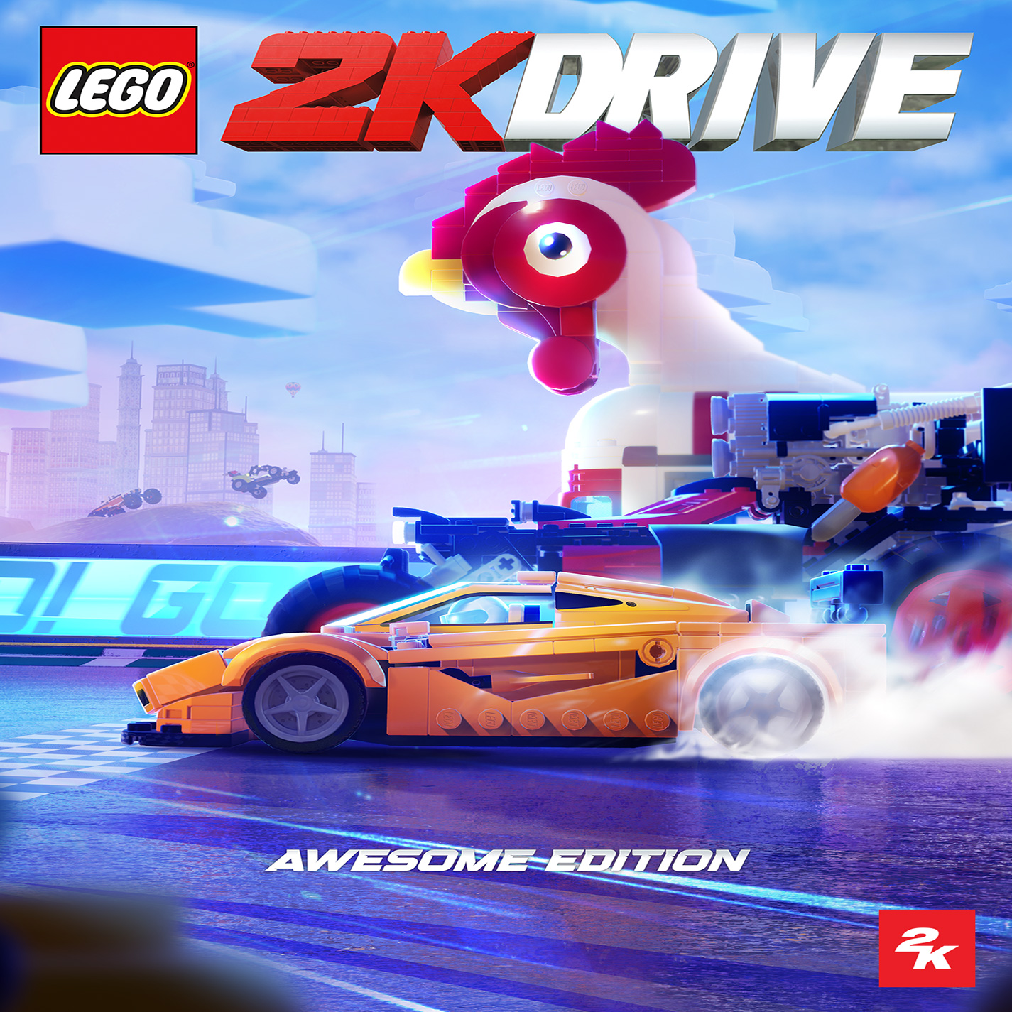 LEGO 2K Drive - pedn CD obal 2