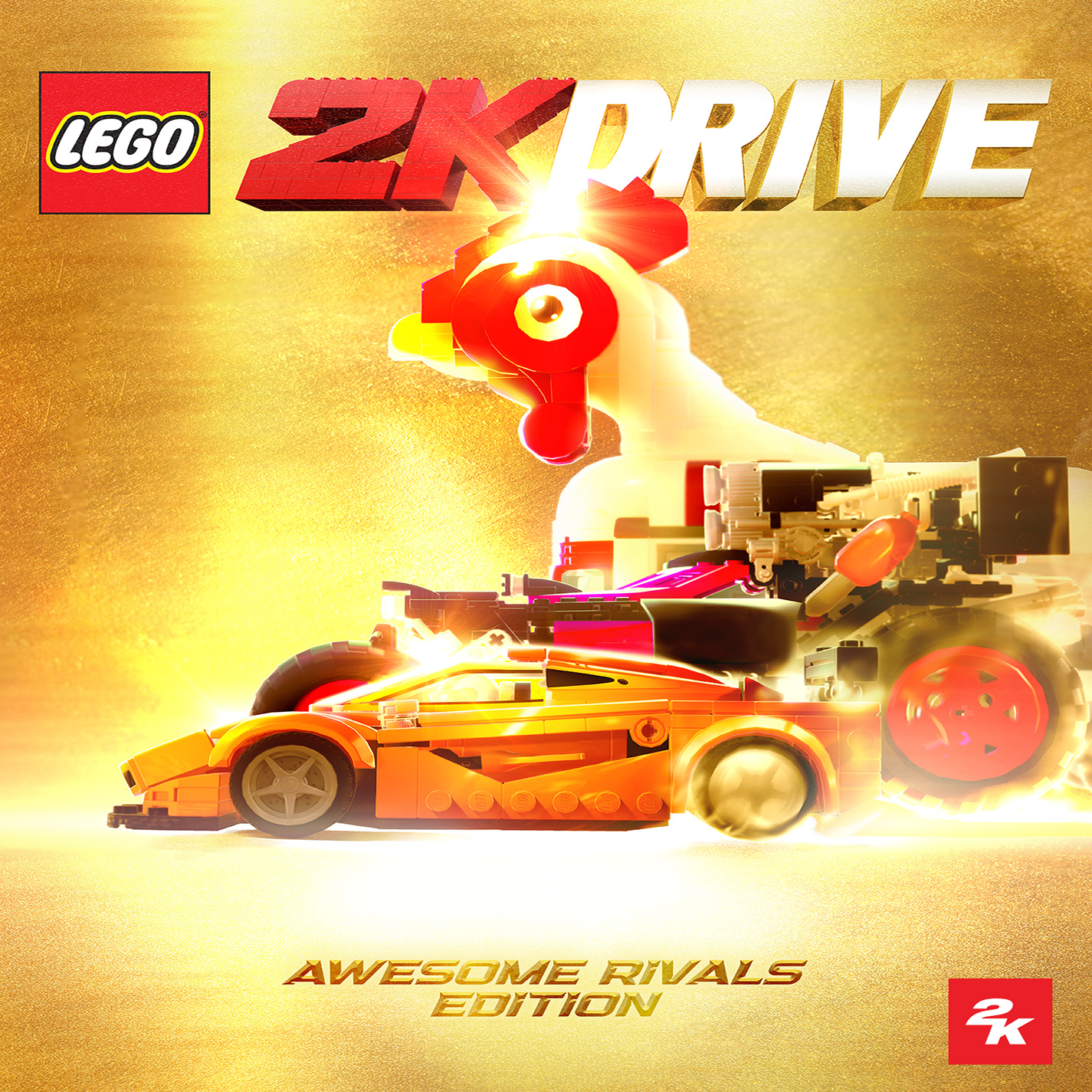 LEGO 2K Drive - pedn CD obal 3