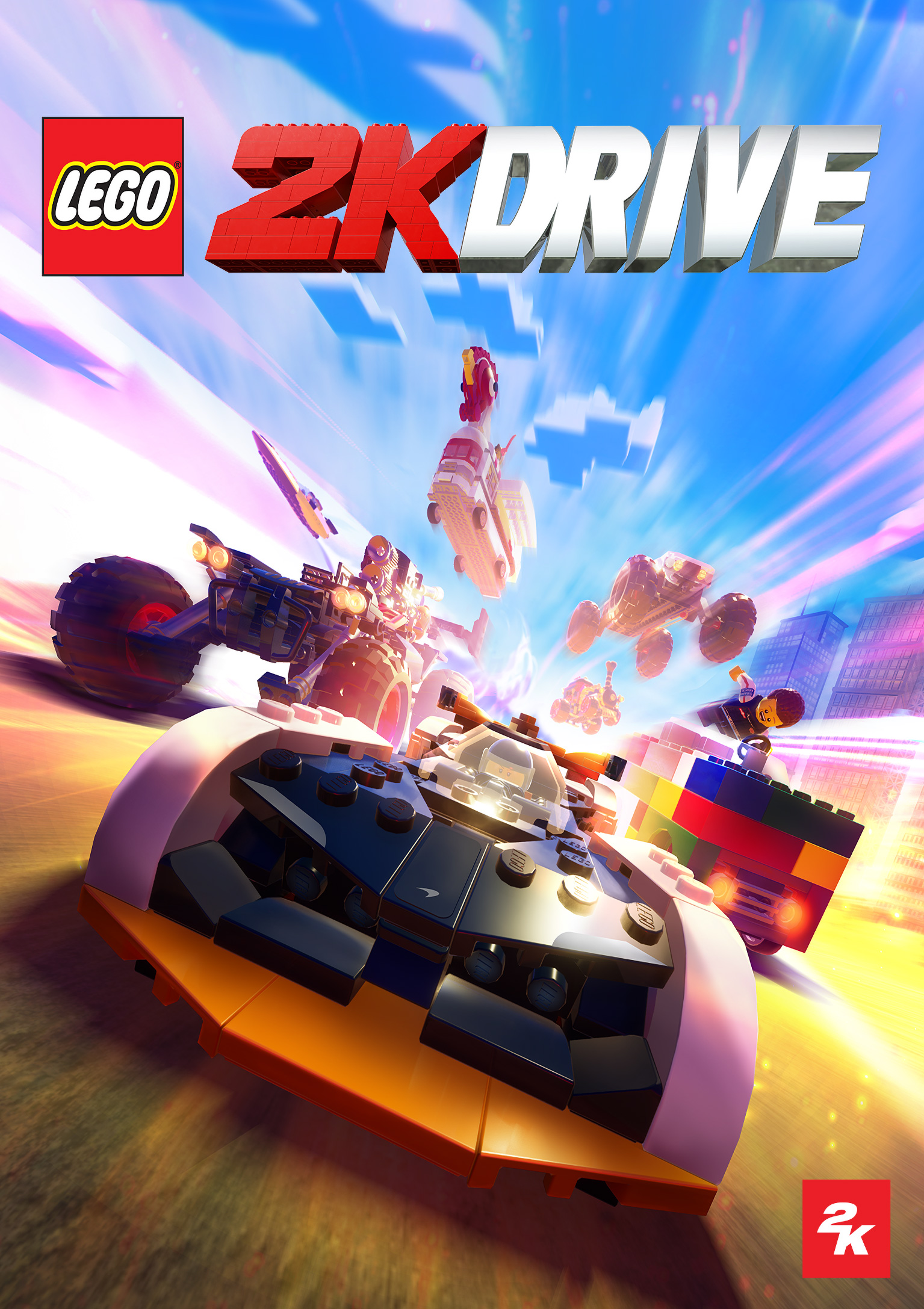 LEGO 2K Drive - pedn DVD obal