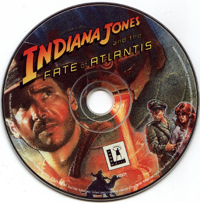Indiana Jones 4: And the Fate of Atlantis - CD obal 2