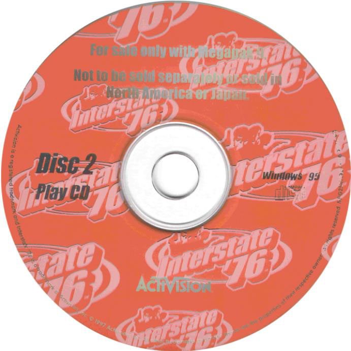 Interstate '76 - CD obal 2
