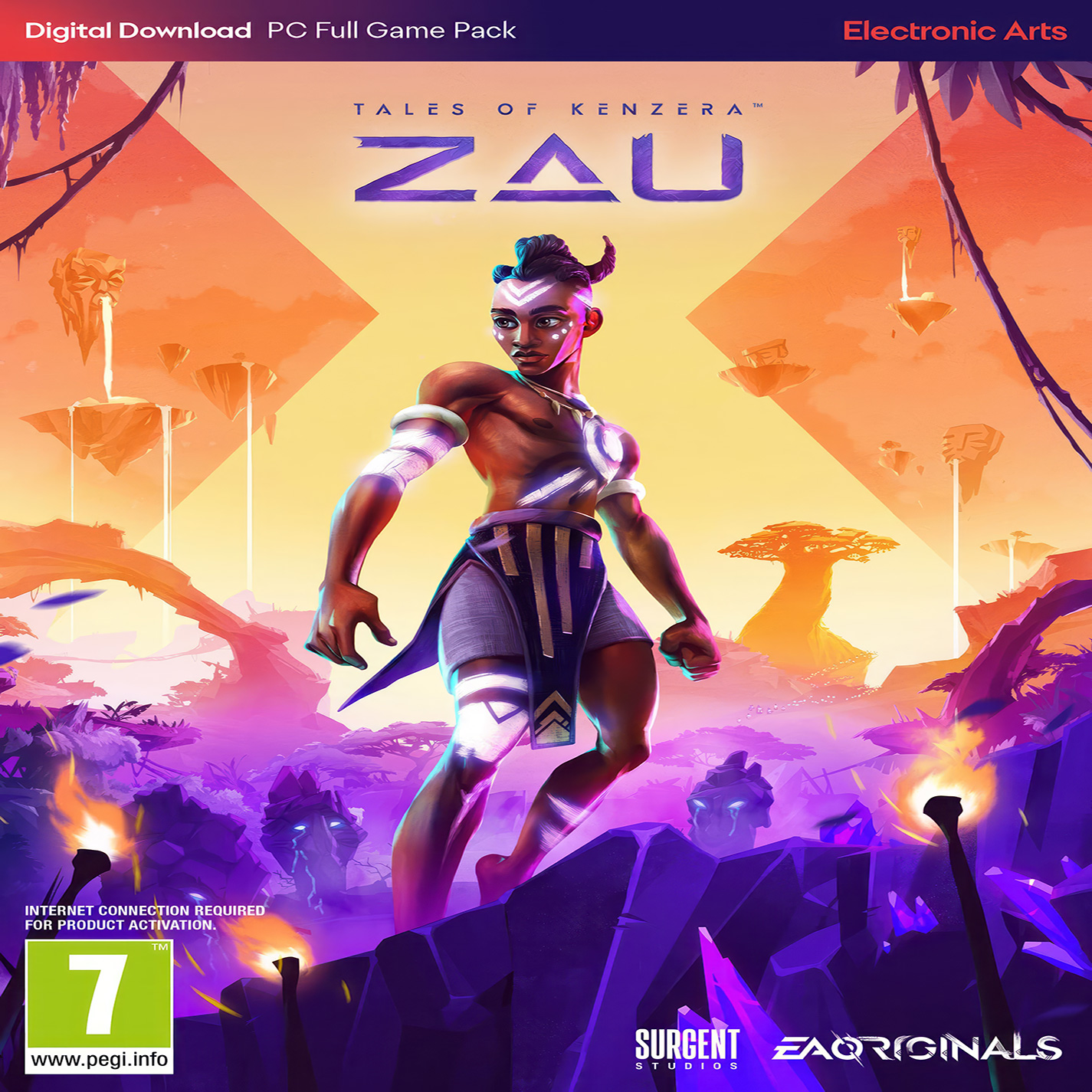 Tales of Kenzera: ZAU - pedn CD obal
