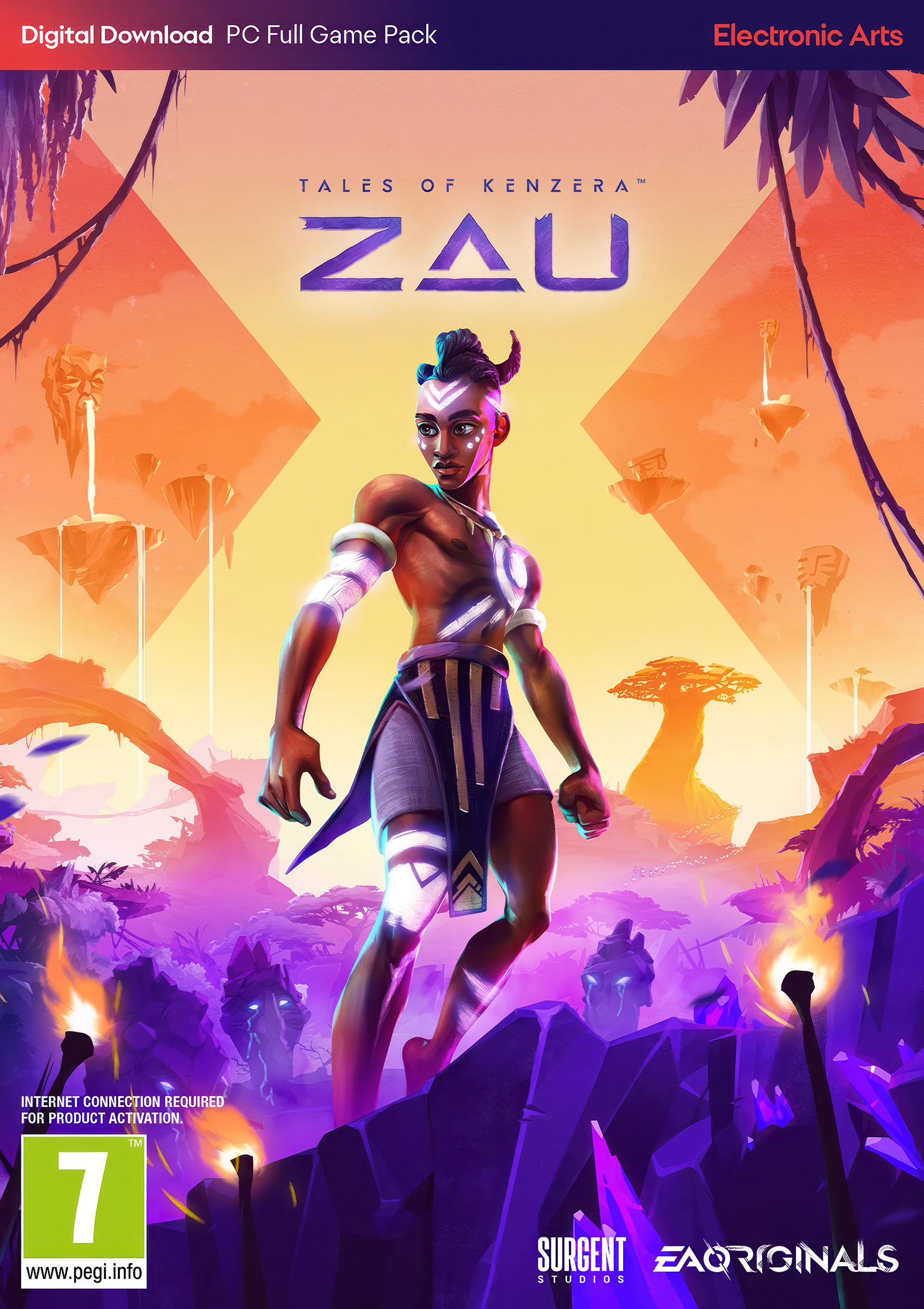Tales of Kenzera: ZAU - pedn DVD obal