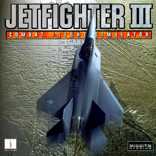 Jet Fighter 3 - pedn CD obal