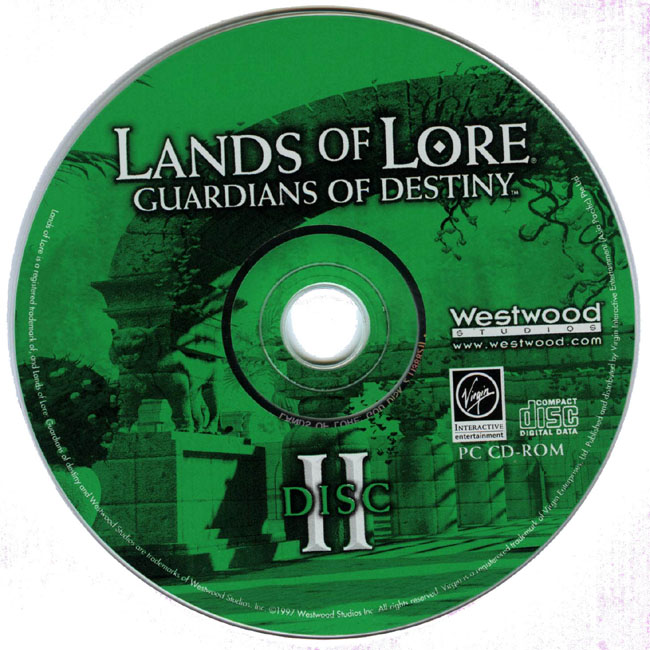 Lands of Lore 2: Guardians of Destiny - CD obal 2