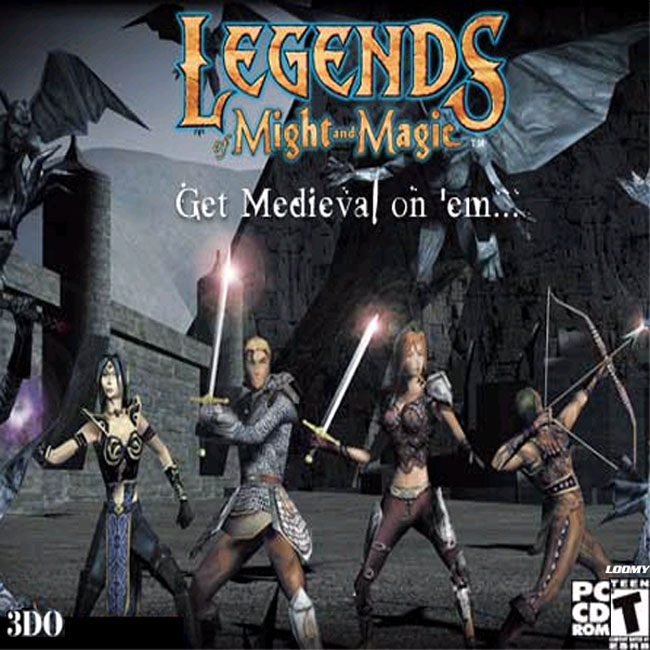 Legends of Might and Magic - pedn CD obal
