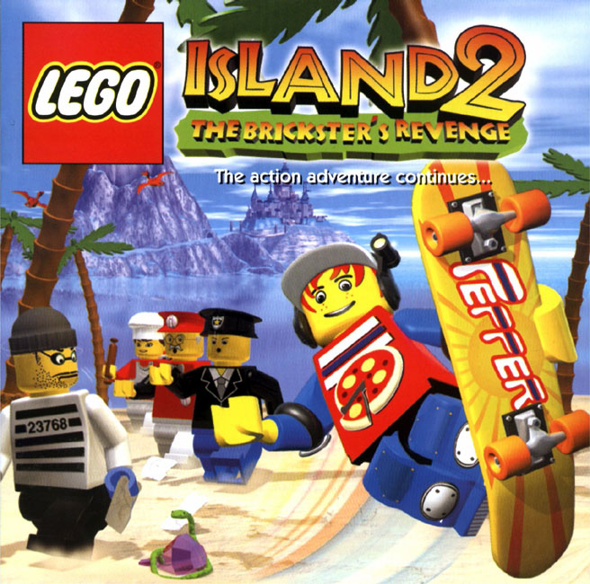 Lego Island 2: Brickster's Revenge - pedn CD obal