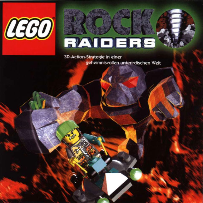 Lego Rock Raiders - pedn CD obal
