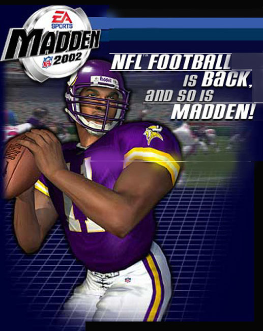 Madden NFL 2002 - pedn CD obal