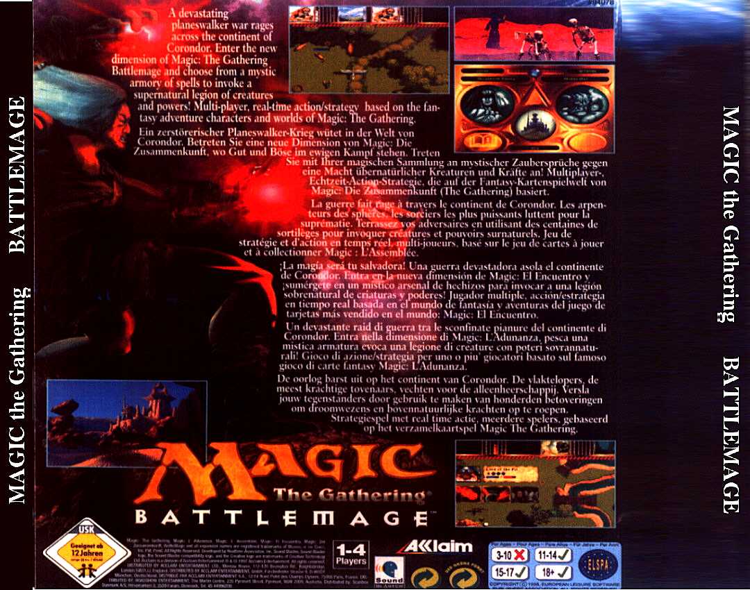 Magic: The Gathering - Battlemage - zadn CD obal