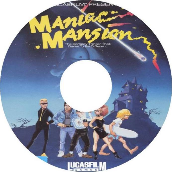 Maniac Mansion - CD obal