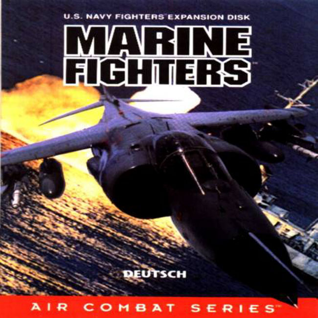 US Navy Fighters Expansion Disk: Marine Fighters - pedn CD obal