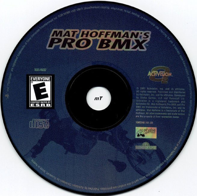 Mat Hoffman's Pro BMX - CD obal