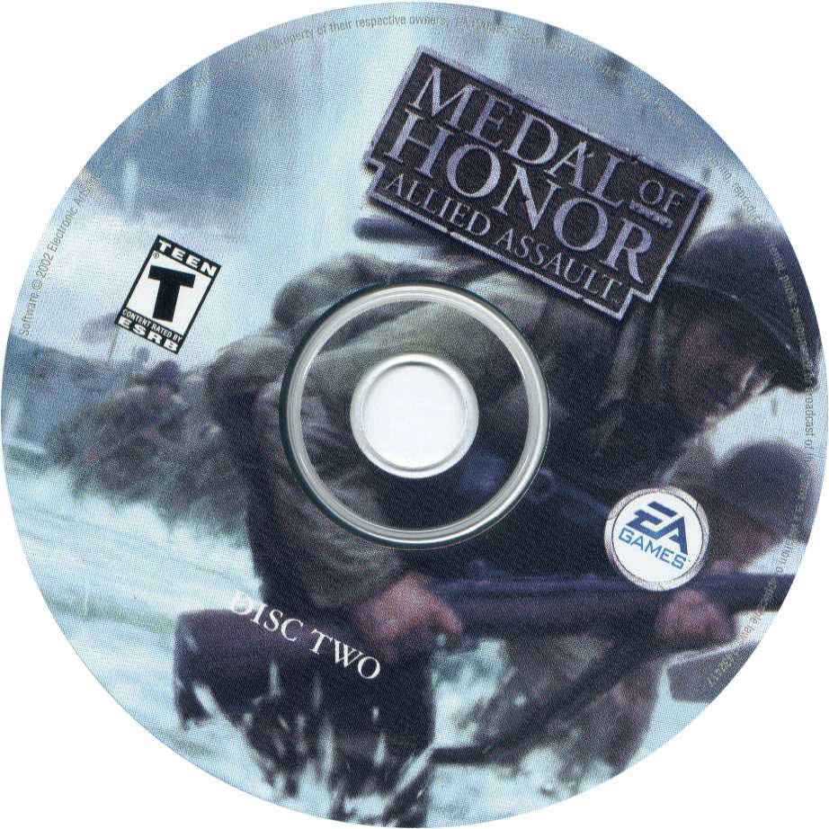 Medal of Honor: Allied Assault - CD obal 2