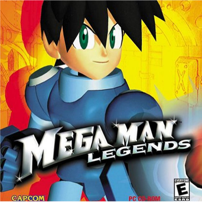 Mega Man Legends - pedn CD obal