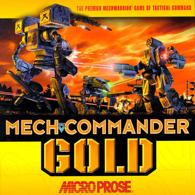 Mech Commander Gold - Desperate Measures - pedn CD obal 2