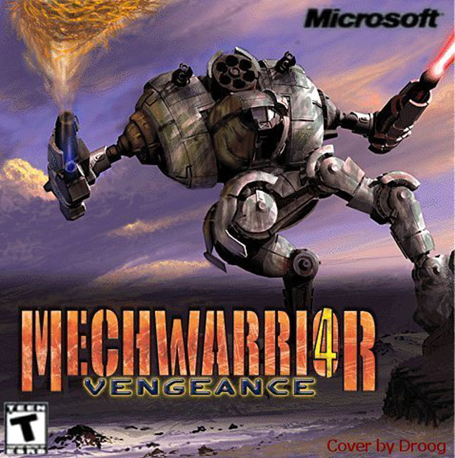 MechWarrior 4: Vengeance - pedn CD obal 2