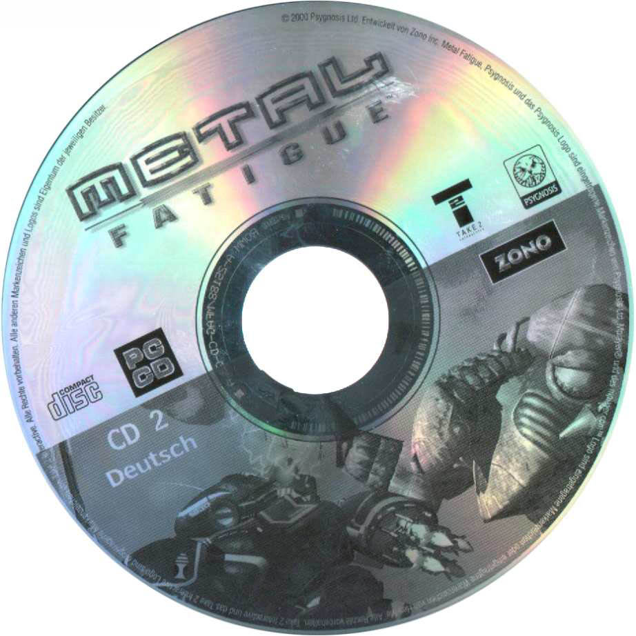 Metal Fatigue - CD obal 2