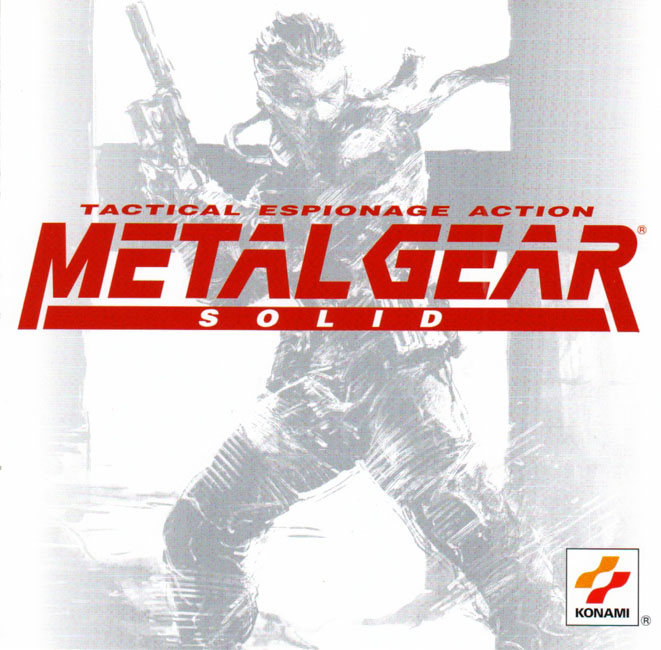 Metal Gear Solid - pedn CD obal