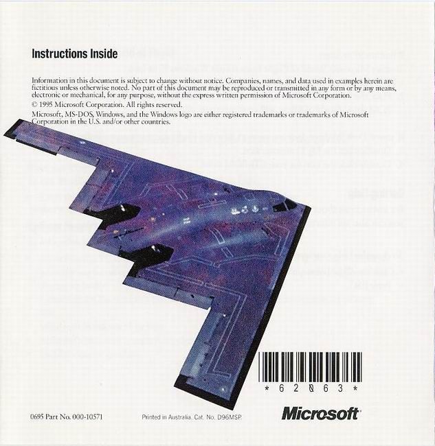 Microsoft World of Flight - pedn vnitn CD obal