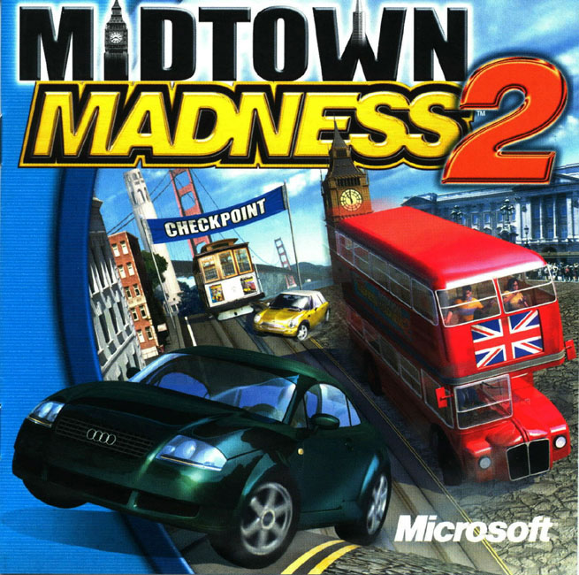 Midtown Madness 2 - pedn CD obal