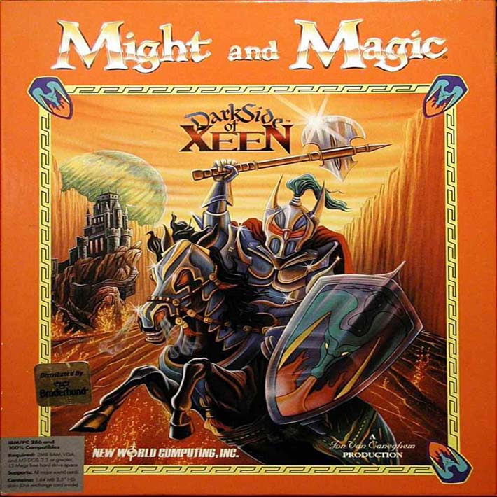 Might & Magic 5: Darkside of Xeen - pedn CD obal