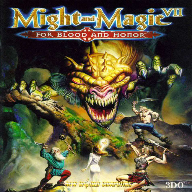 Might & Magic 7: For Blood and Honor - pedn CD obal