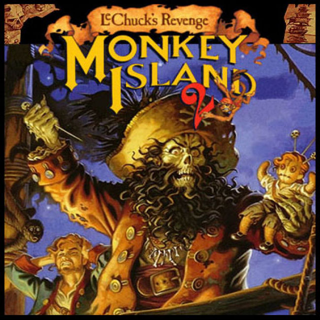Monkey Island 2: Le Chuck's Revenge - pedn CD obal