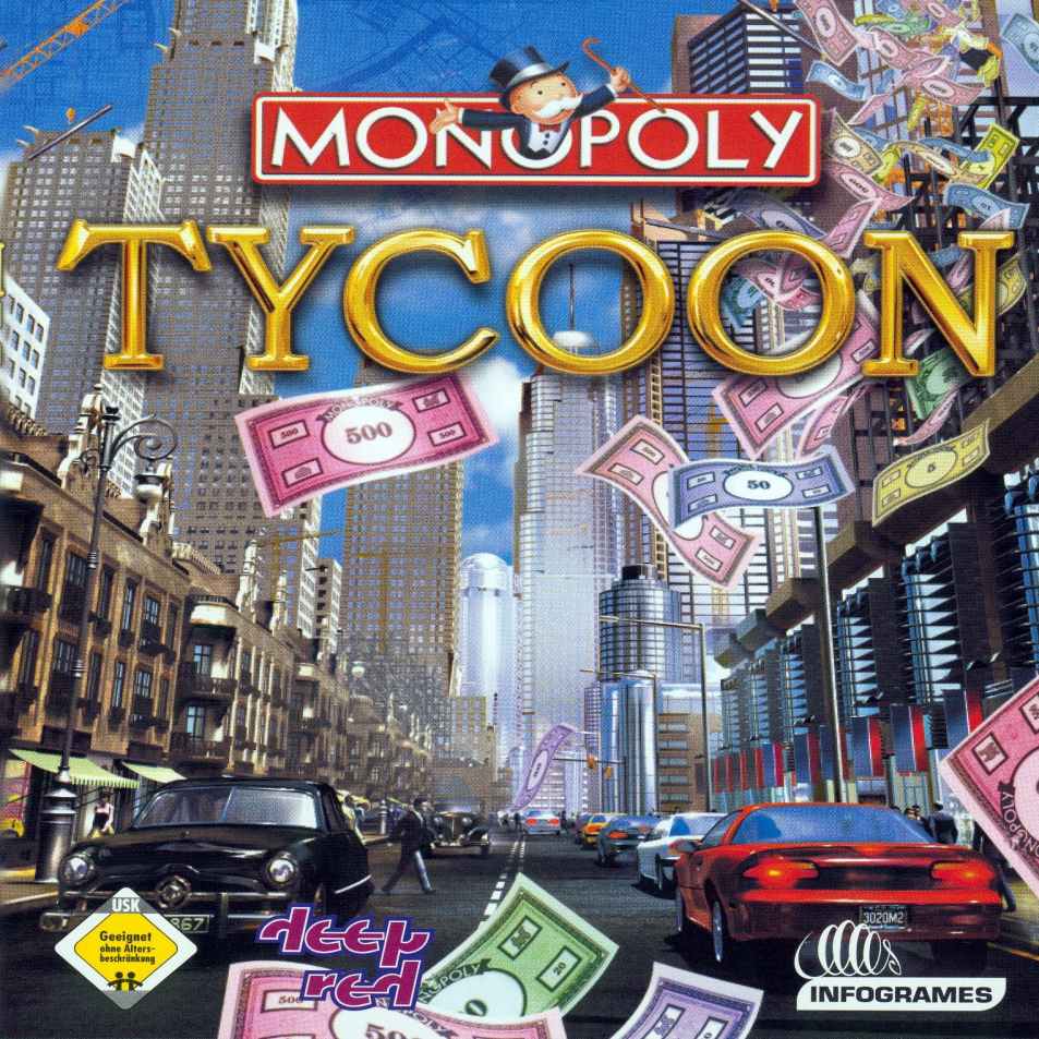 Monopoly Tycoon - pedn CD obal